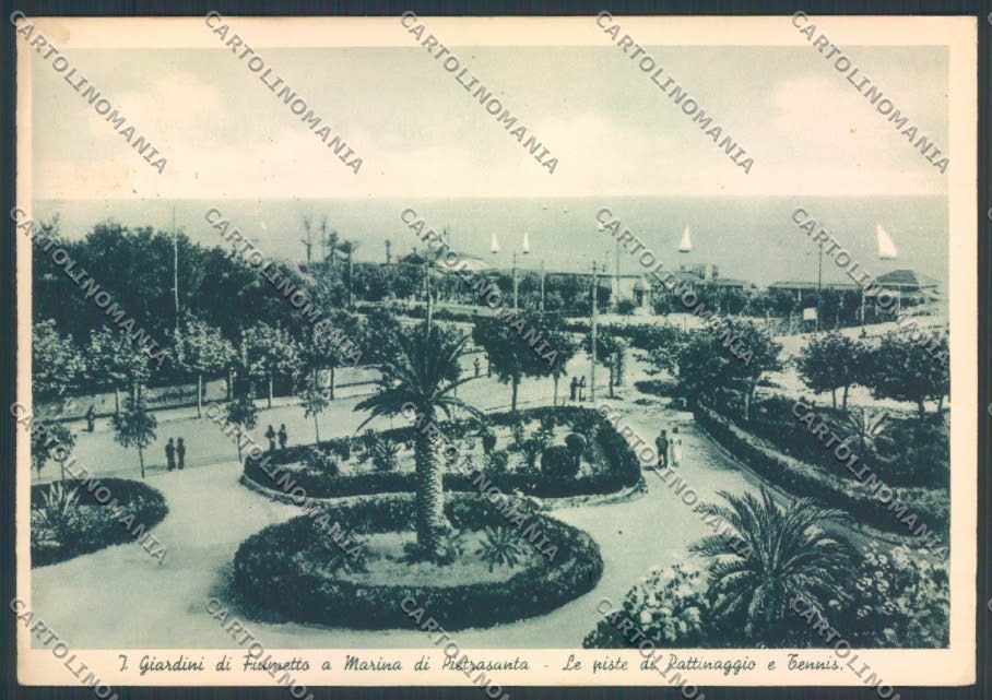 Lucca Marina di Pietrasanta Fiumetto FG cartolina ZF3659 – fronte