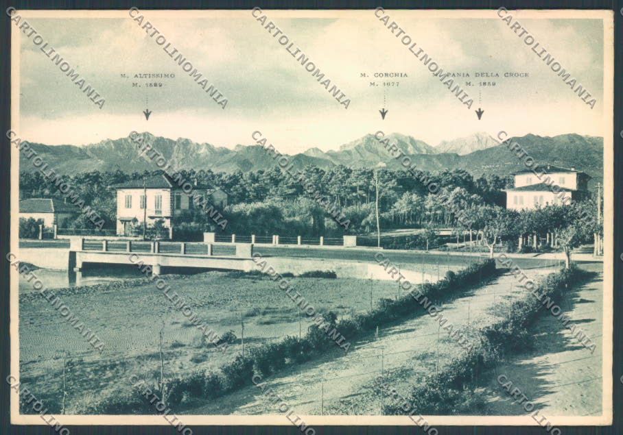Lucca Marina di Pietrasanta Fiumetto FG cartolina ZF3662 – fronte