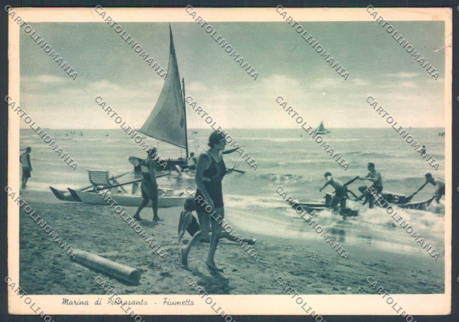Lucca Marina Pietrasanta Fiumetto STRAPPO FG cartolina ZF3663 – fronte
