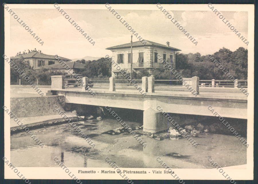 Lucca Marina di Pietrasanta Fiumetto FG cartolina ZF3667 – fronte