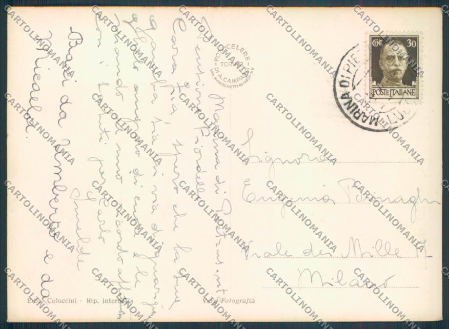 Lucca Marina di Pietrasanta Fiumetto foto FG cartolina ZF3669 – retro