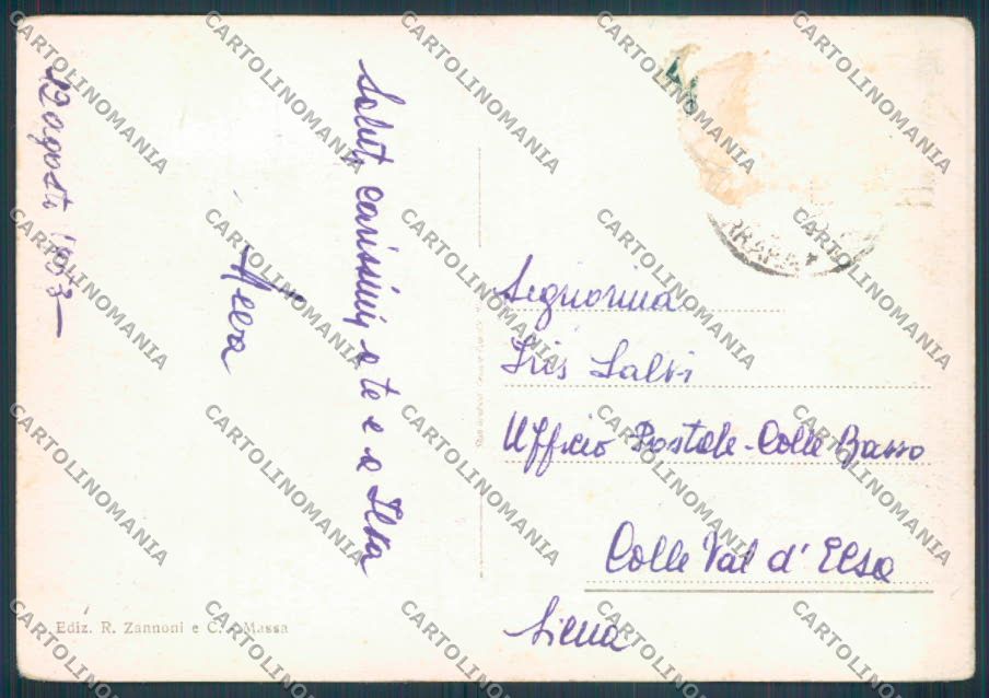 Massa Marina di FG cartolina ZF3687 – retro