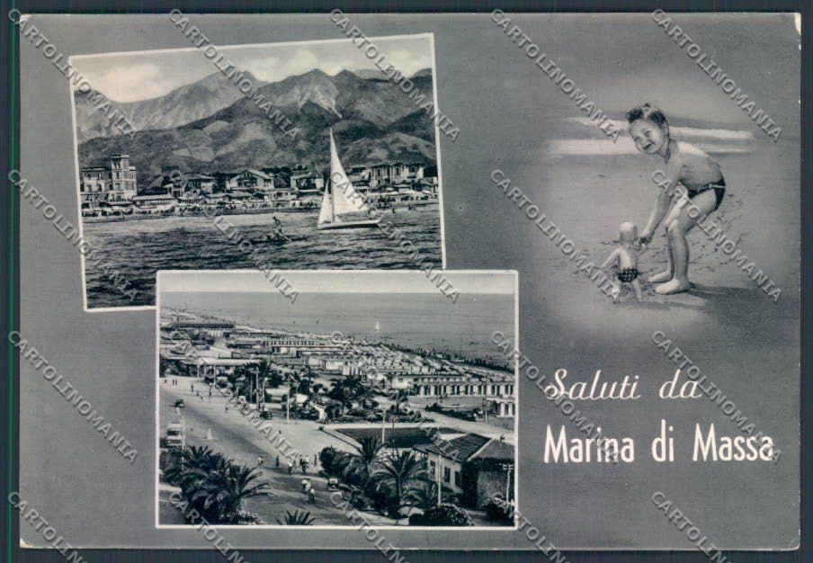Massa Marina di Saluti da foto FG cartolina ZF3690 – fronte
