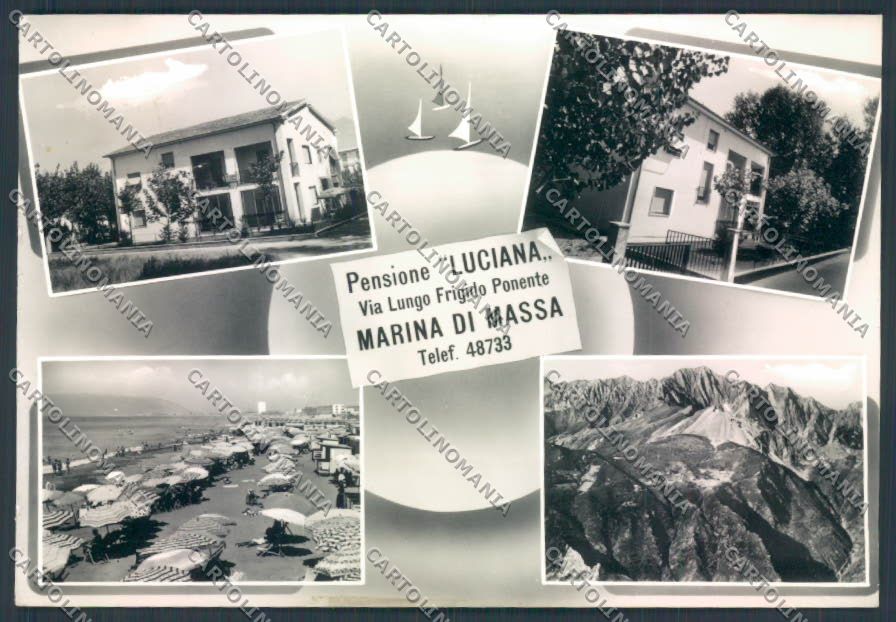 Massa Marina di Pubblicitaria foto FG cartolina ZF3713 – fronte