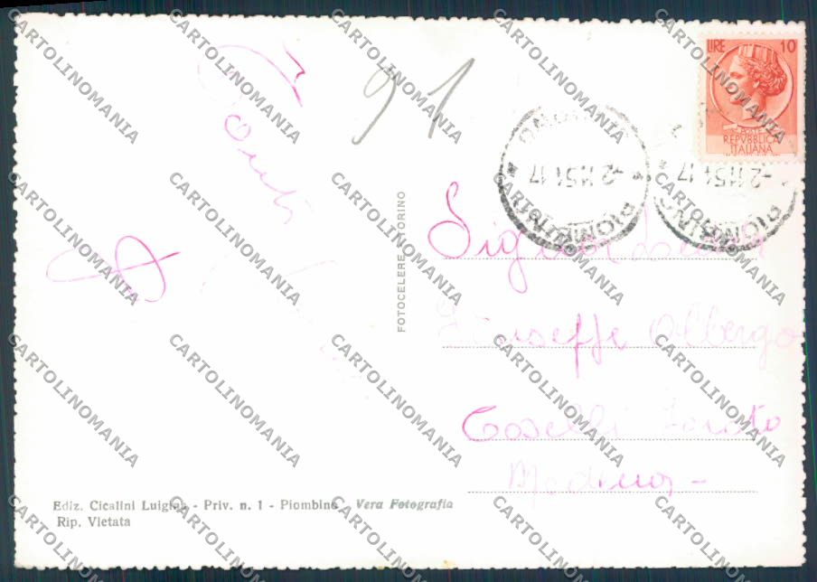 Livorno Piombino foto FG cartolina ZF3749 – retro