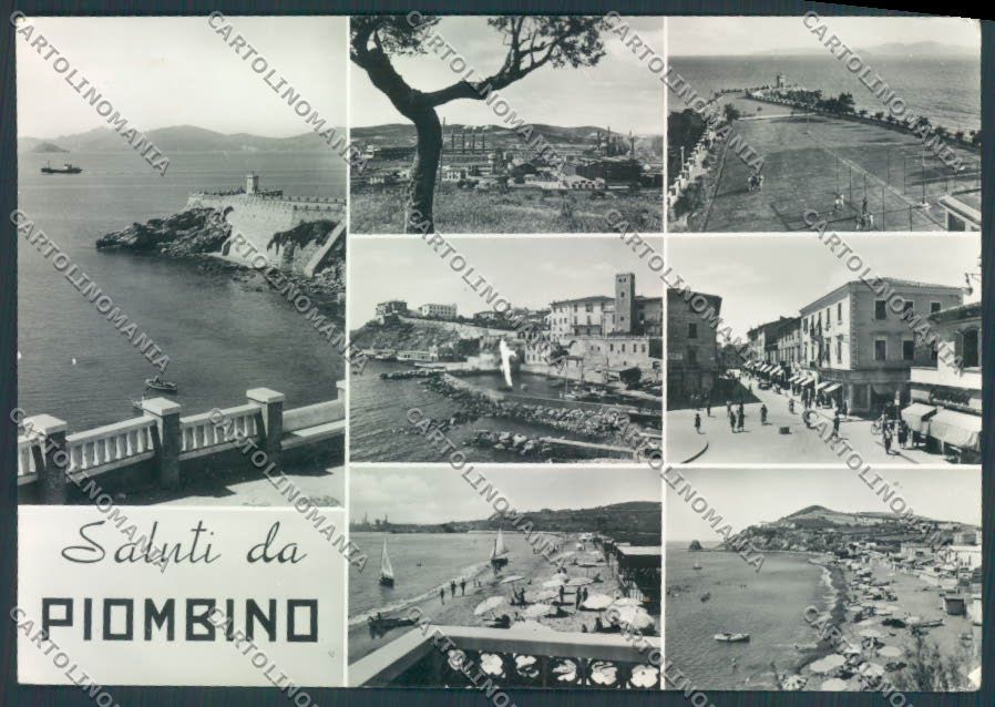 Livorno Piombino Saluti da foto FG cartolina ZF3752 – fronte