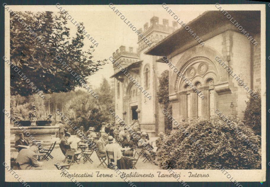 Pistoia Montecatini FG cartolina ZF3767 – fronte