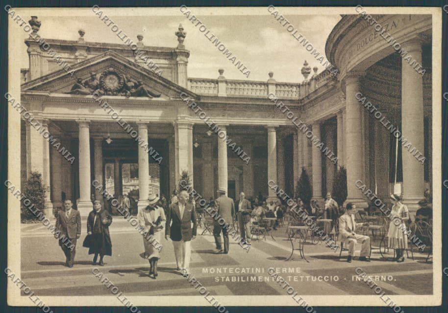 Pistoia Montecatini FG cartolina ZF3768 – fronte