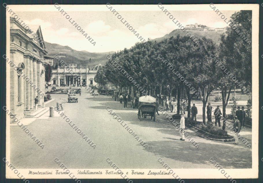 Pistoia Montecatini FG cartolina ZF3796 – fronte