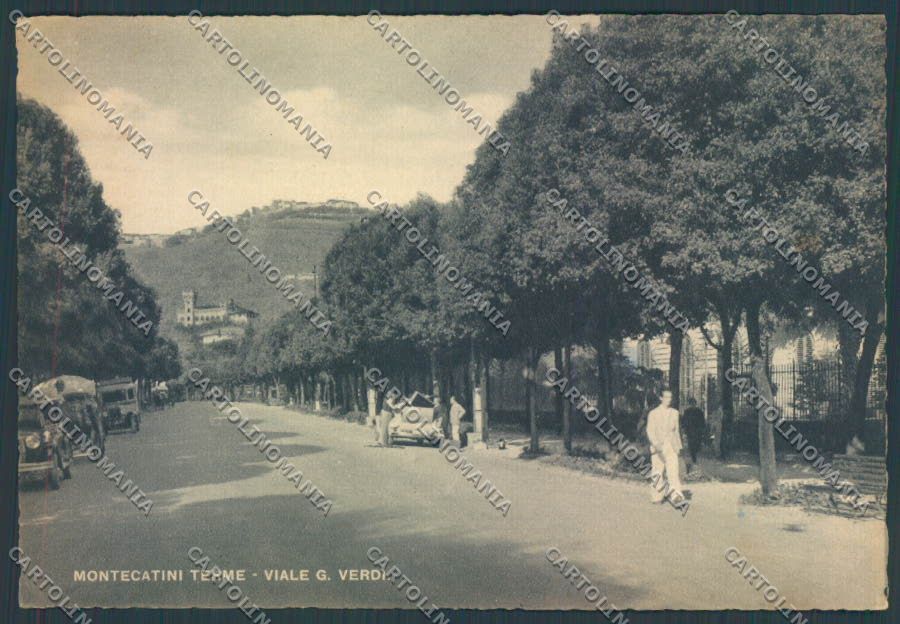 Pistoia Montecatini Viale Verdi FG cartolina ZF3798 – fronte