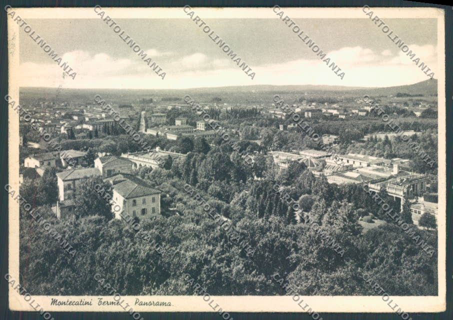Pistoia Montecatini FG cartolina ZF3800 – fronte