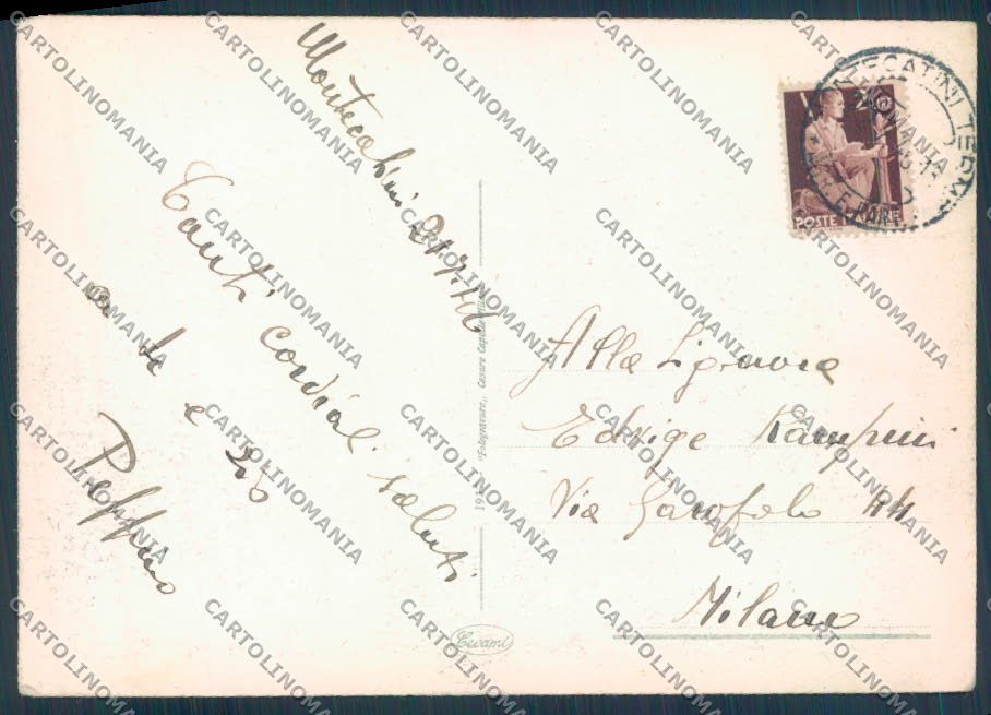 Pistoia Montecatini FG cartolina ZF3800 – retro
