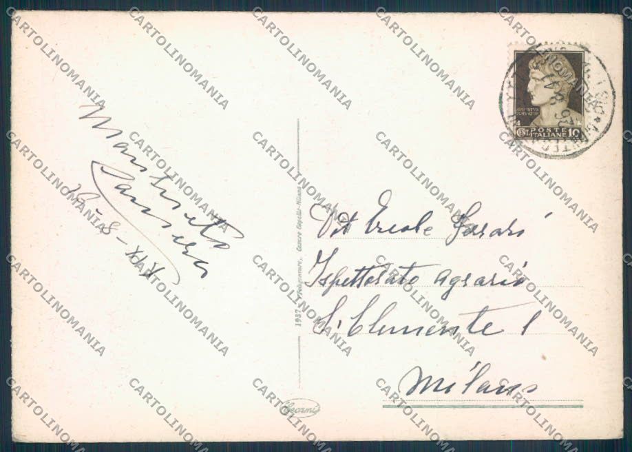 Pistoia Montecatini Farmacia FG cartolina ZF3803 – retro