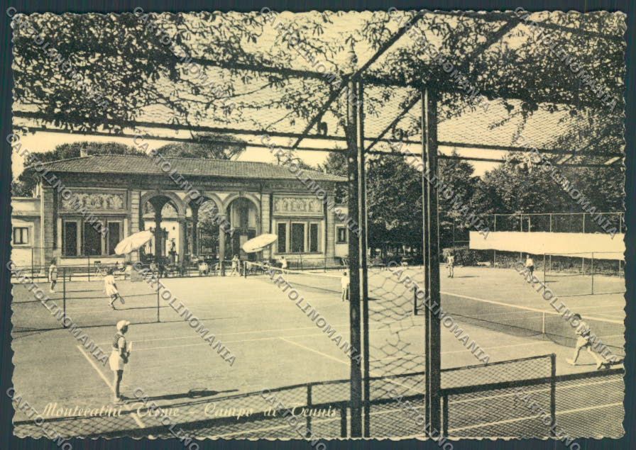 Pistoia Montecatini Tennis FG cartolina ZF3810 – fronte