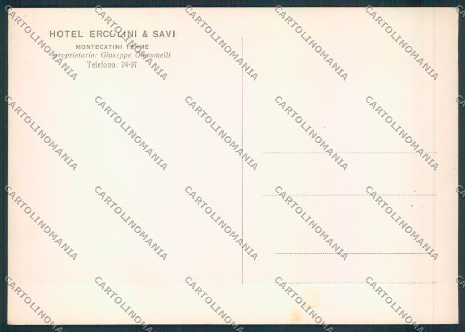 Pistoia Montecatini foto FG cartolina ZF3837 – retro
