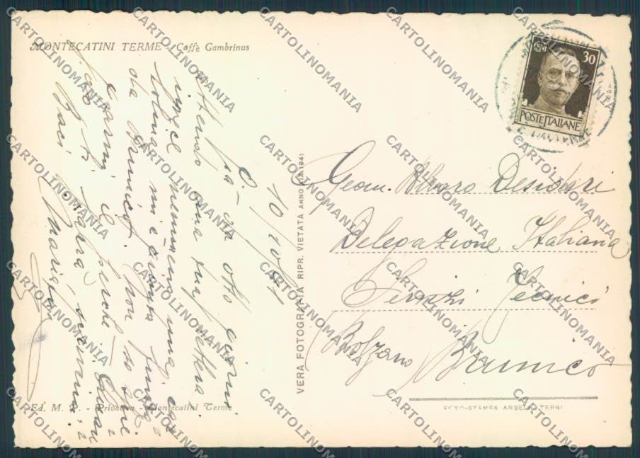 Pistoia Montecatini foto FG cartolina ZF3846 – retro