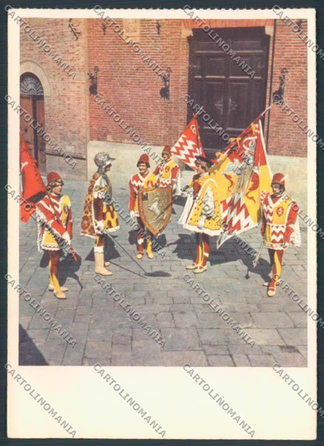Siena città Sfilata Paggi FG cartolina ZF3873 – fronte