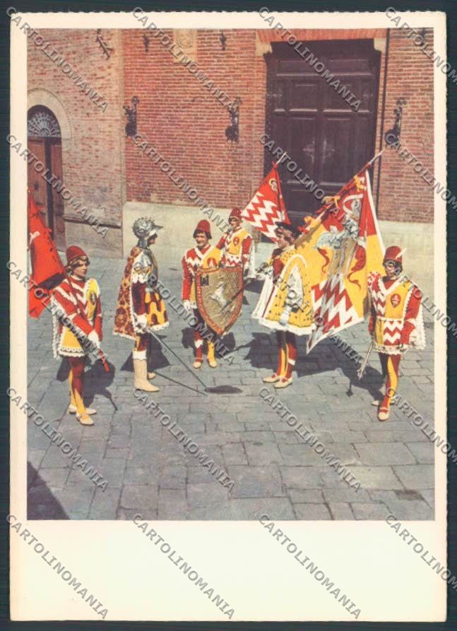Siena città Sfilata Paggi FG cartolina ZF3874 – fronte