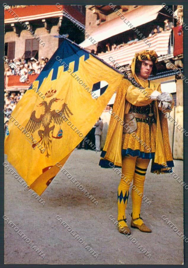 Siena città Palio Aquila foto FG cartolina ZF3891 – fronte