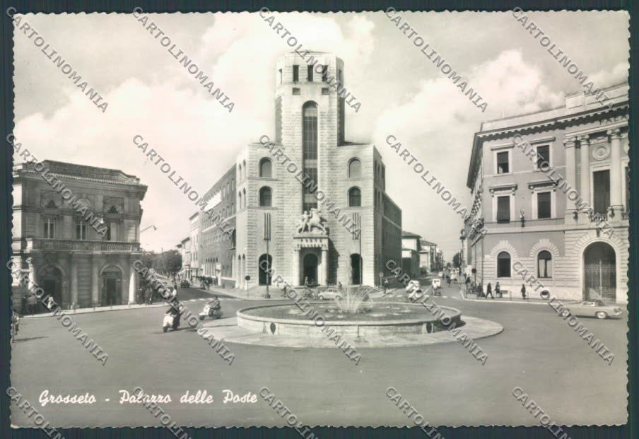 Grosseto città Poste foto FG cartolina ZF3935 – fronte