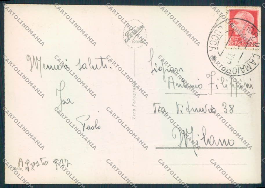 Lucca Lido di Camaiore foto FG cartolina ZF3977 – retro