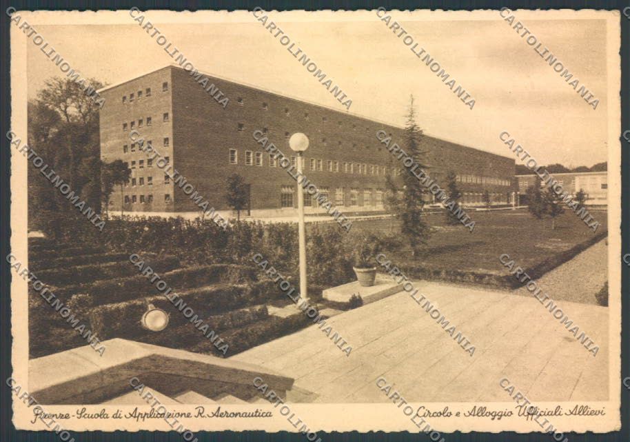 Firenze Aeronautica Scuola Guerra FG cartolina ZF4037 – fronte
