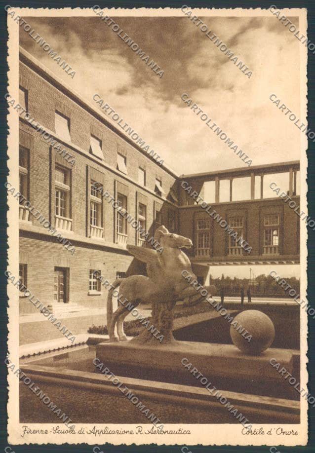 Firenze Aeronautica Scuola Guerra FG cartolina ZF4039 – fronte