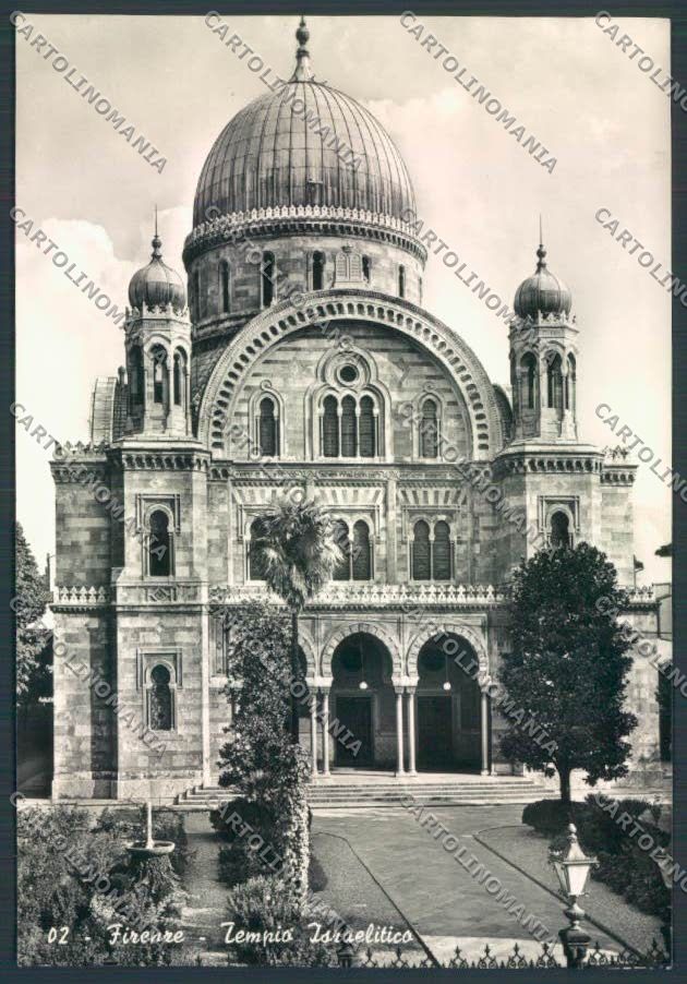 Firenze Tempio Israelitico foto FG cartolina ZF4058 – fronte