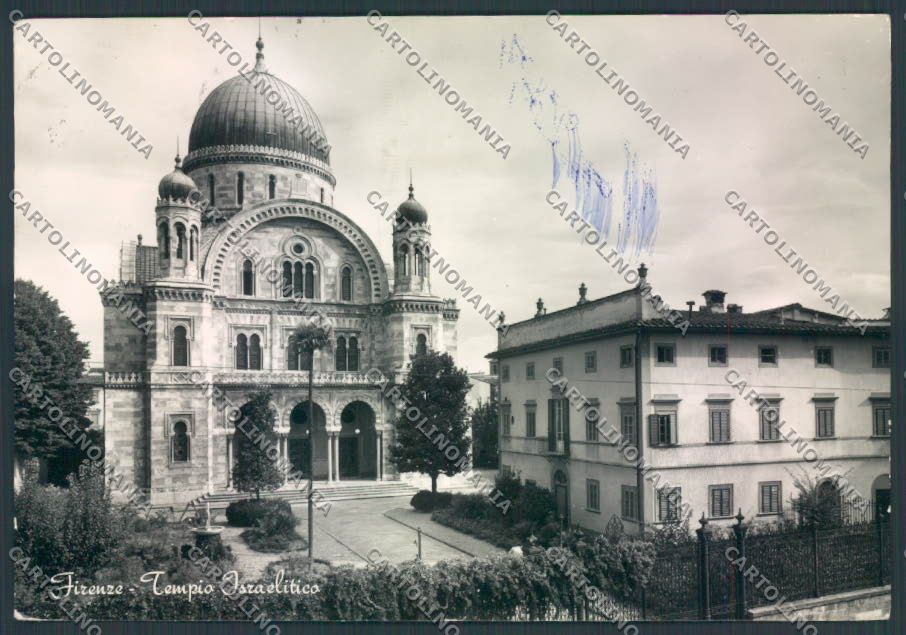 Firenze Tempio Israelitico foto FG cartolina ZF4070 – fronte