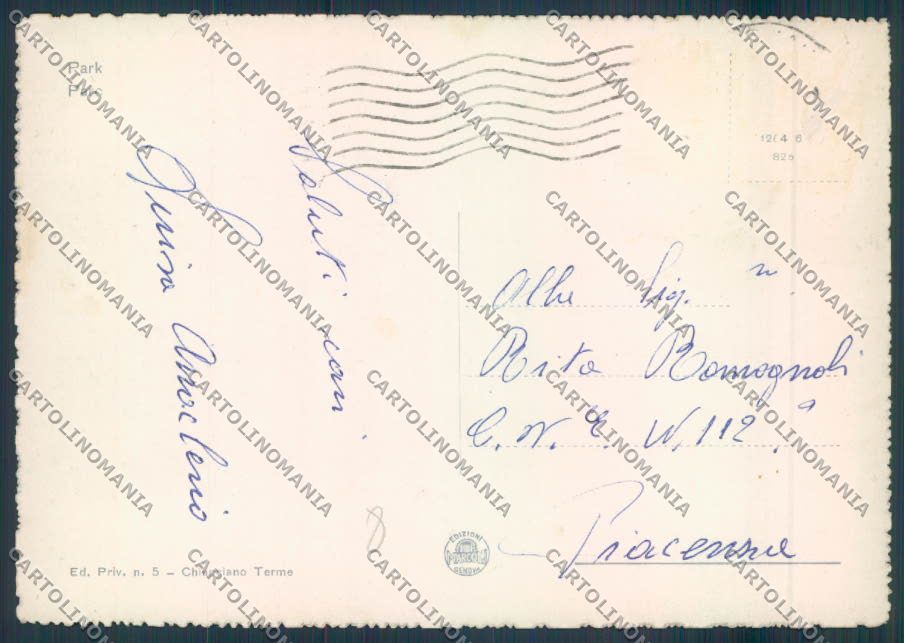 Siena Chianciano FG cartolina ZF4084 – retro