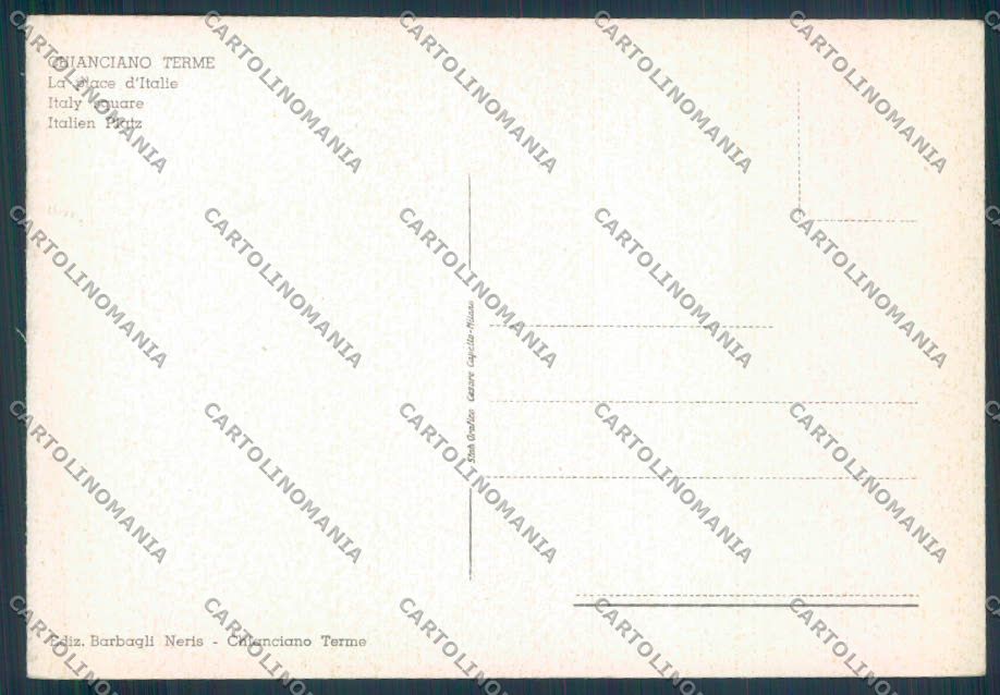 Siena Chianciano Cinema FG cartolina ZF4090 – retro