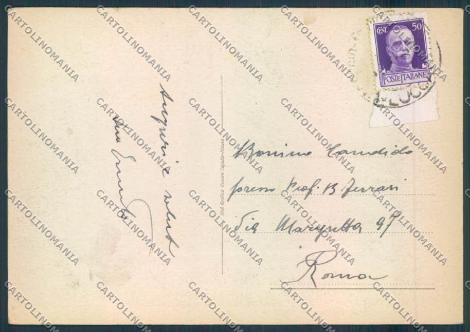 Lucca Viareggio FG cartolina ZF4106 – retro