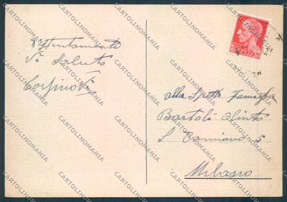 Lucca Viareggio FG cartolina ZF4125 – retro