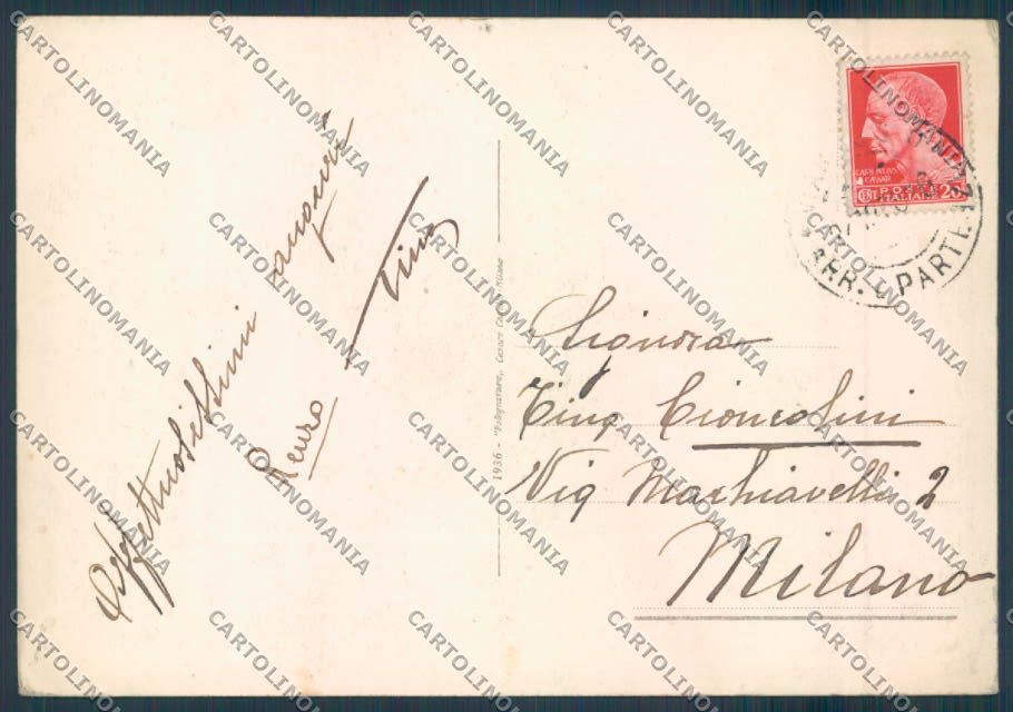 Lucca Viareggio FG cartolina ZF4127 – retro