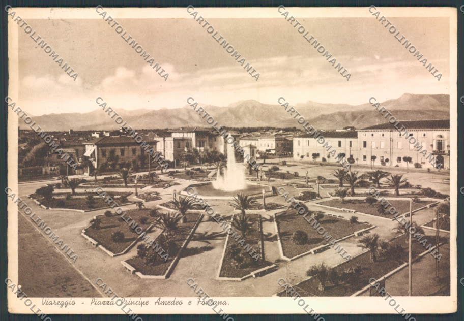 Lucca Viareggio Piazza Amedeo FG cartolina ZF4146 – fronte