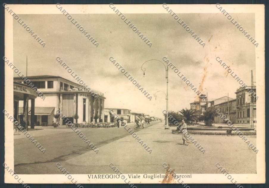 Lucca Viareggio Viale Marconi FG cartolina ZF4171 – fronte