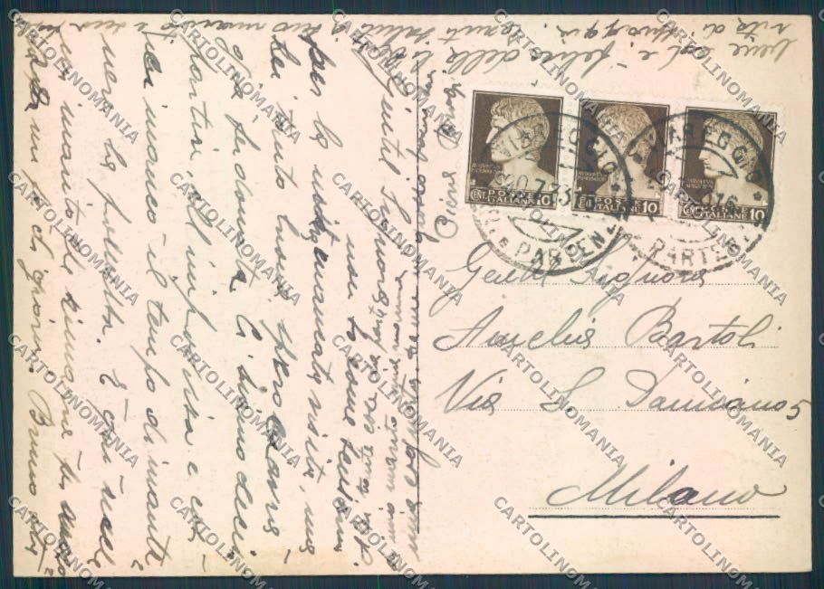 Lucca Viareggio FG cartolina ZF4175 – retro