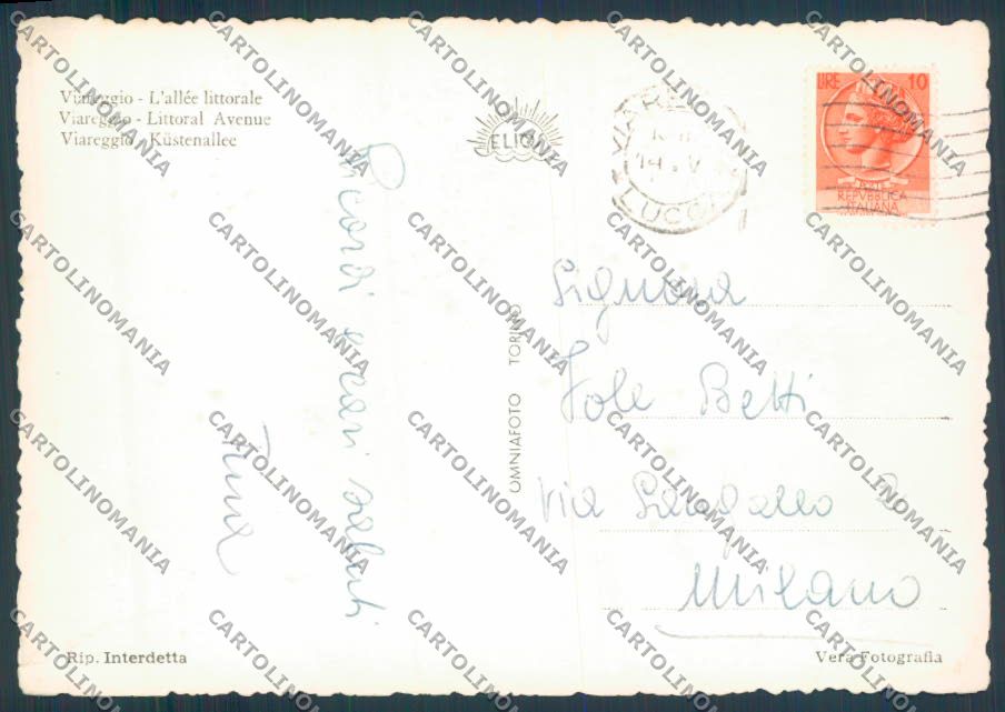 Lucca Viareggio foto FG cartolina ZF4200 – retro