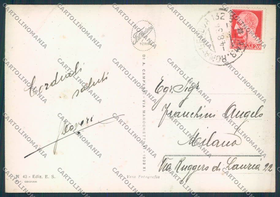 Lucca Viareggio PIEGHINA foto FG cartolina ZF4224 – retro