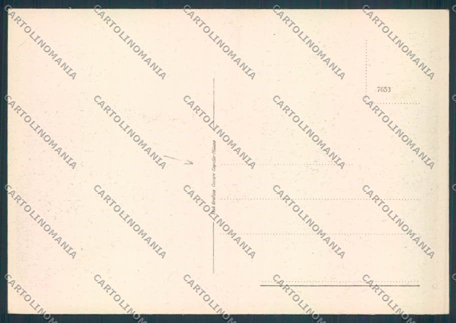 Sassari Caprera Garibaldi FG cartolina ZF4301 – retro