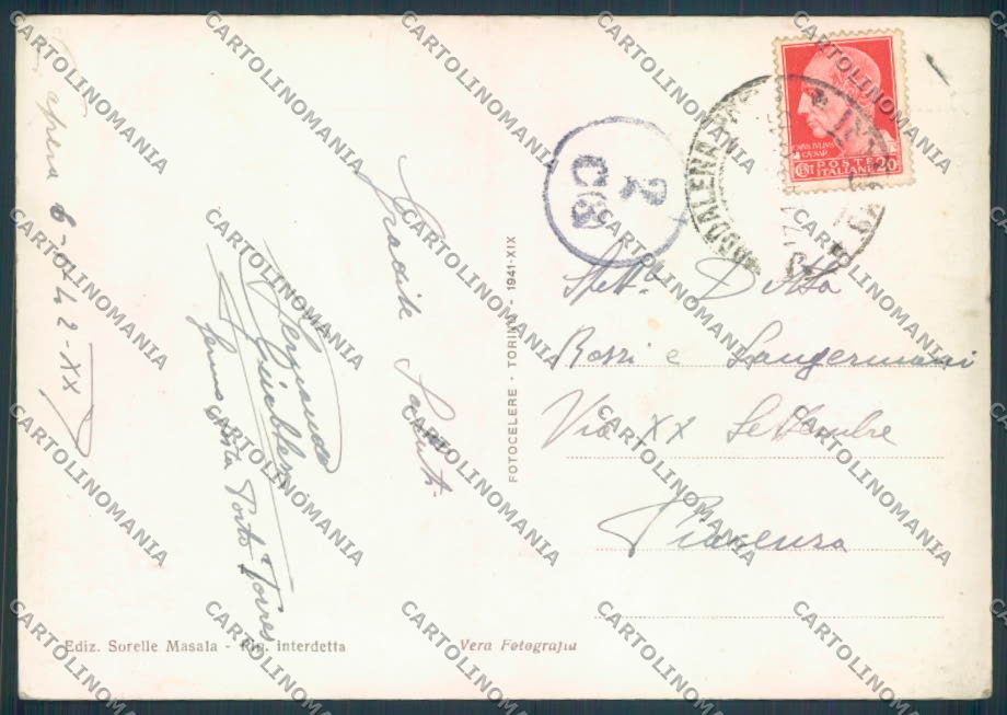 Sassari Caprera Garibaldi foto FG cartolina ZF4308 – retro