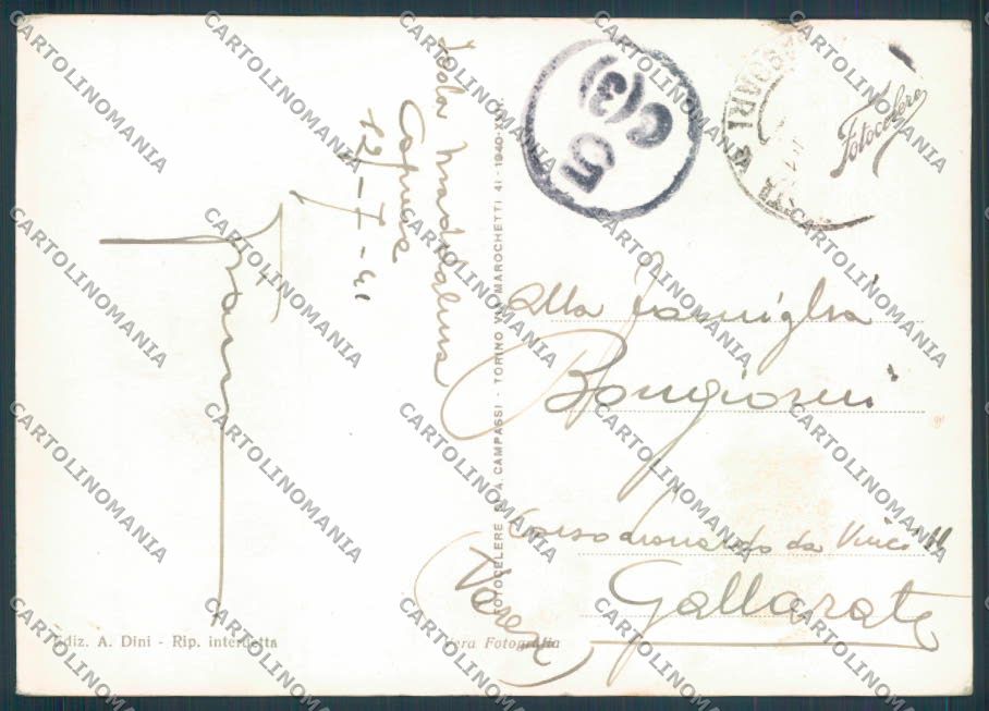 Sassari Caprera Garibaldi foto FG cartolina ZF4310 – retro