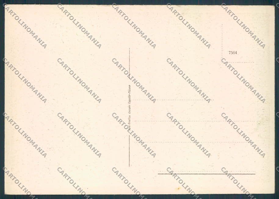 Sassari Caprera Garibaldi FG cartolina ZF4314 – retro