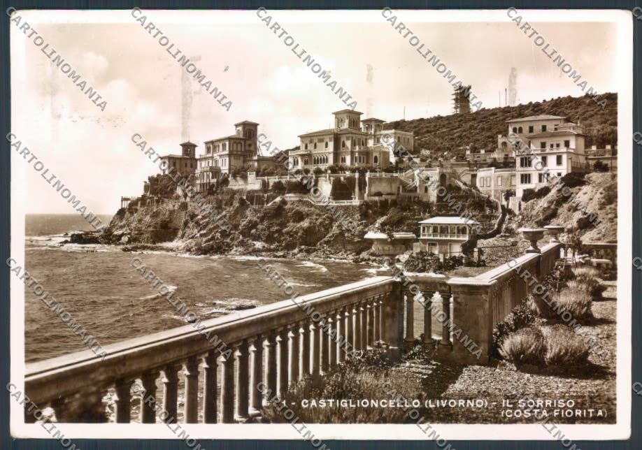 Livorno Castiglioncello foto FG cartolina ZF4360 – fronte