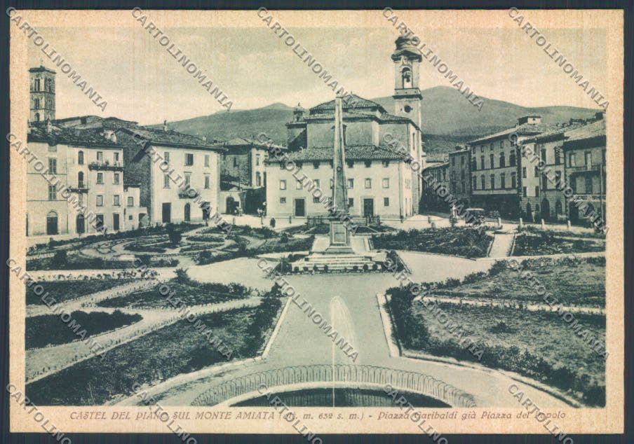 Grosseto Castel del Piano FG cartolina ZF4387 – fronte