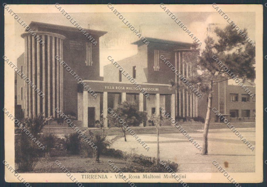 Pisa Tirrenia FG cartolina ZF4418 – fronte