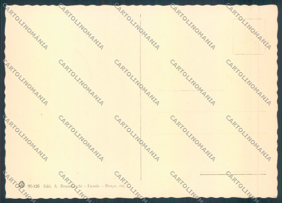 Firenze Fiesole FG cartolina ZF4449 – retro