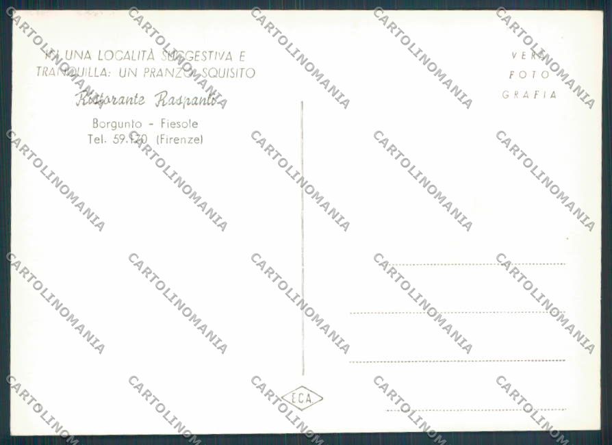 Firenze Borgunto Fiesole foto FG cartolina ZF4478 – retro