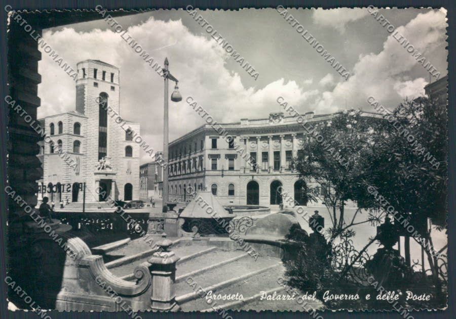 Grosseto città Poste foto FG cartolina ZF4487 – fronte