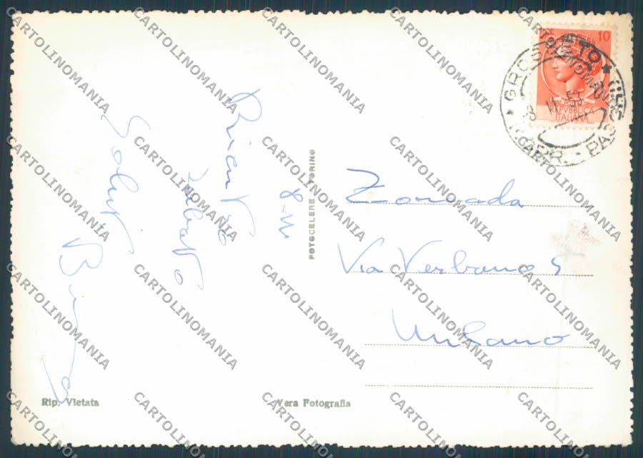 Grosseto città Poste foto FG cartolina ZF4487 – retro